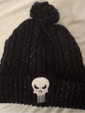 Marvel punisher beanie hat